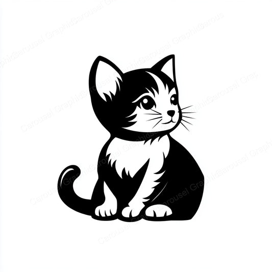 Kitten Vector Graphic preview
