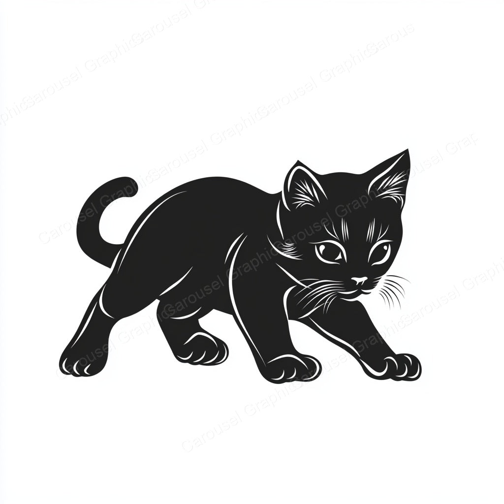 Kitten Vector Graphic preview