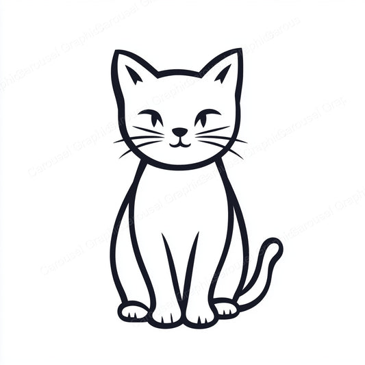 Kitten Vector Graphic preview