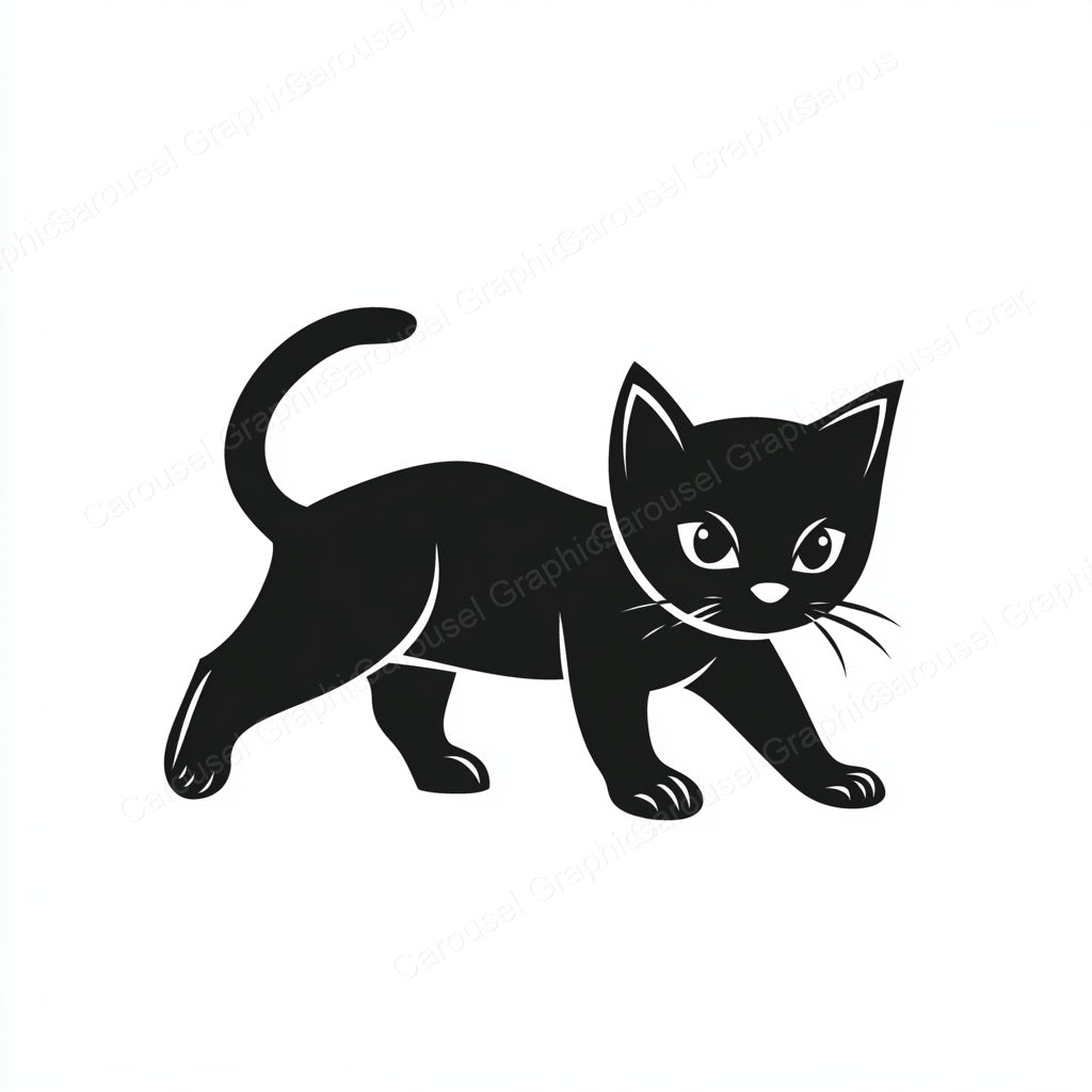 Kitten Vector Graphic preview