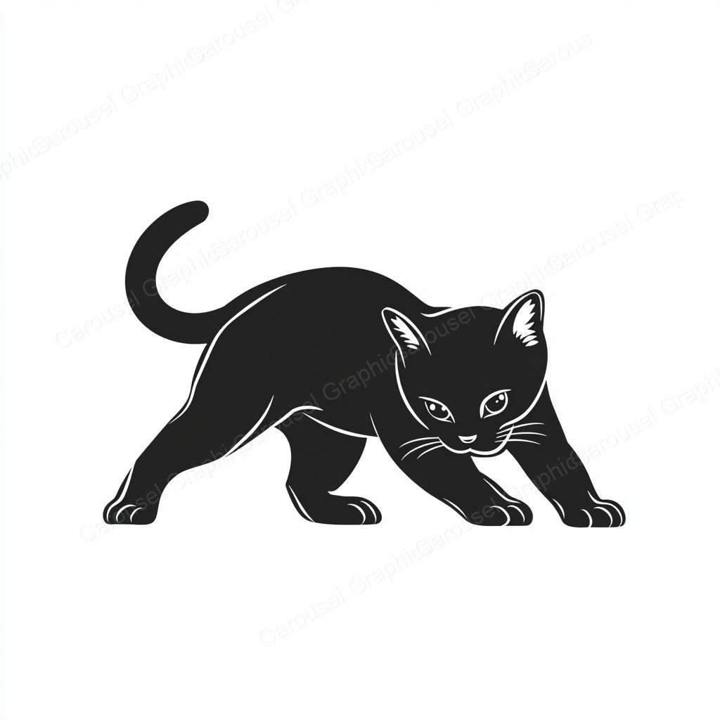 Kitten Vector Graphic preview
