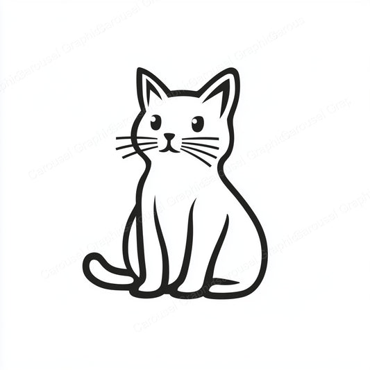 Kitten Vector Graphic preview