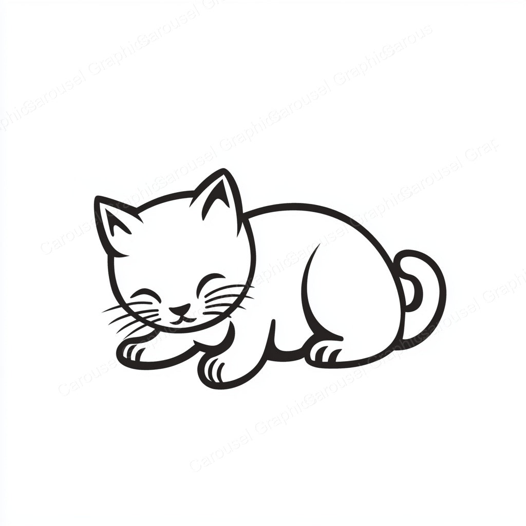 Kitten Vector Graphic preview