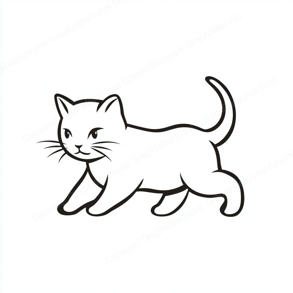 Kitten Vector Graphic preview