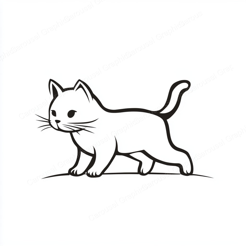 Kitten Vector Graphic preview
