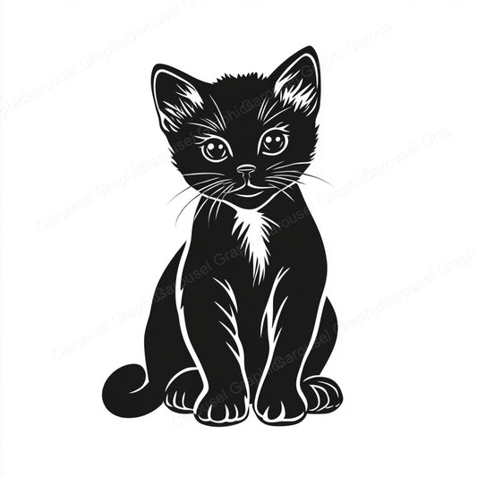 Kitten Vector Graphic preview