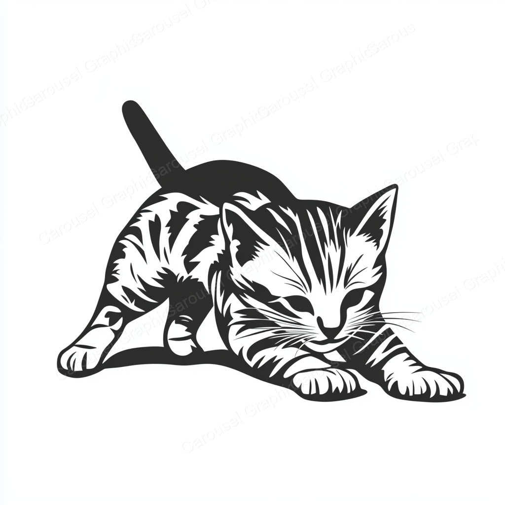 Kitten Vector Graphic preview