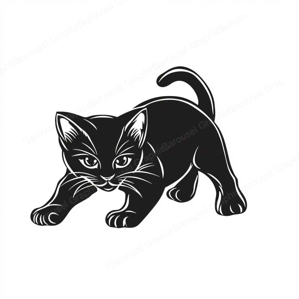 Kitten Vector Graphic preview