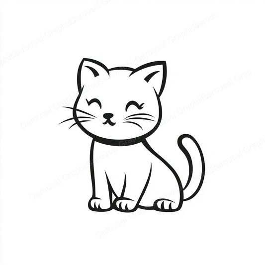 Kitten Vector Graphic preview