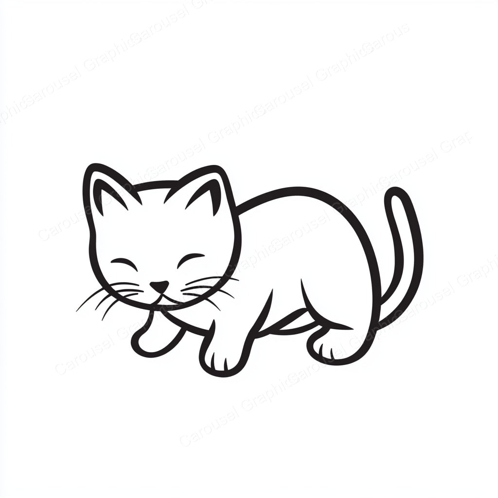 Kitten Vector Graphic preview