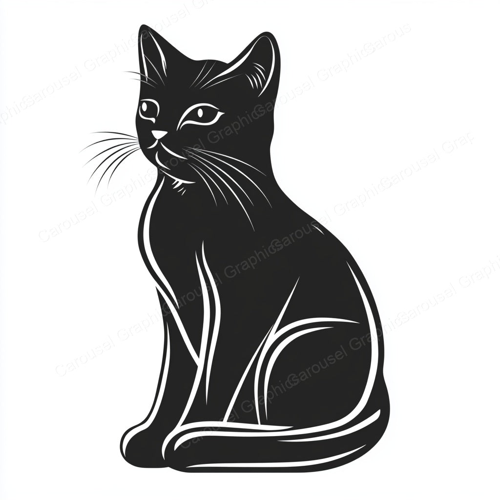 Kitten Vector Graphic preview