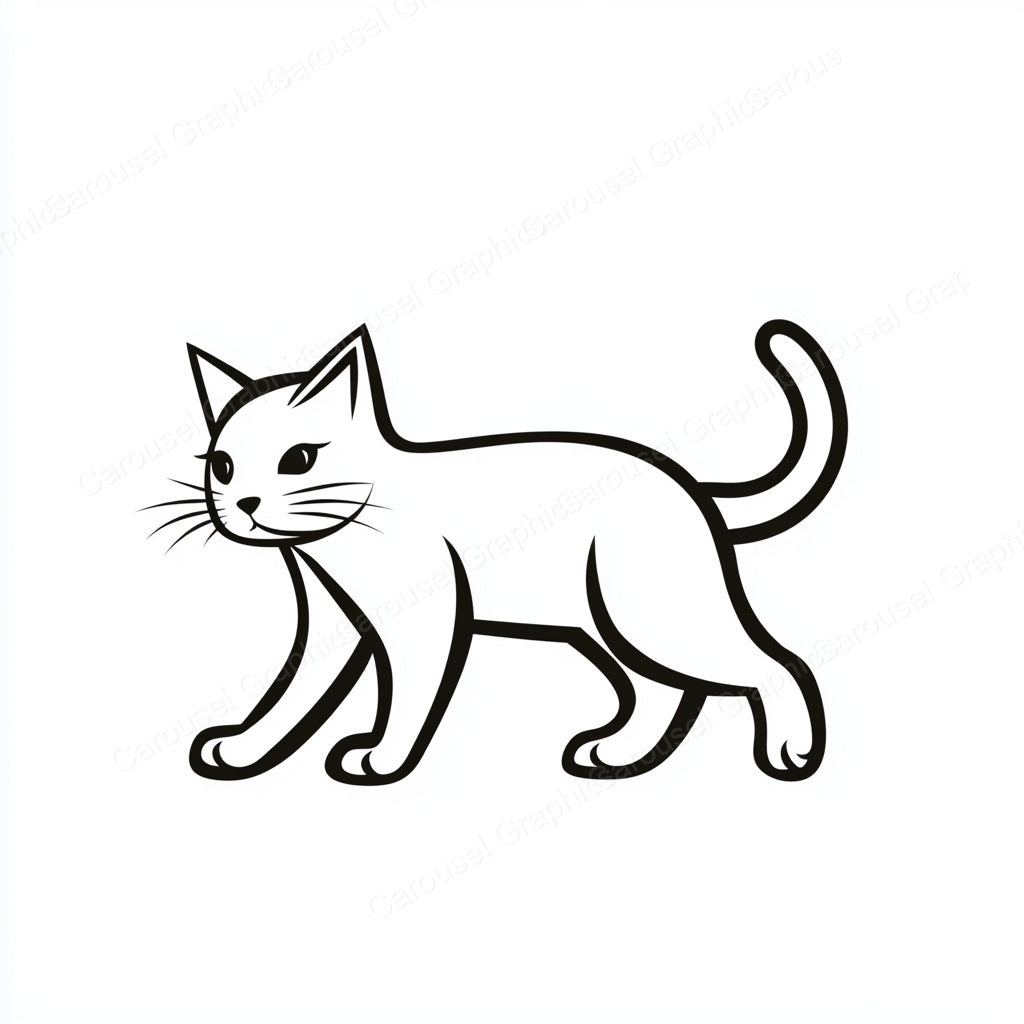 Kitten Vector Graphic preview