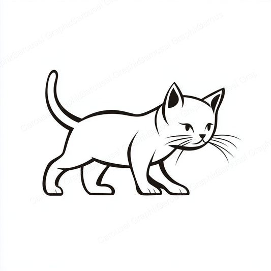 Kitten Vector Graphic preview