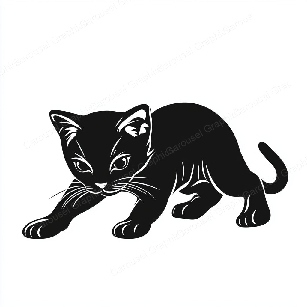 Kitten Vector Graphic preview