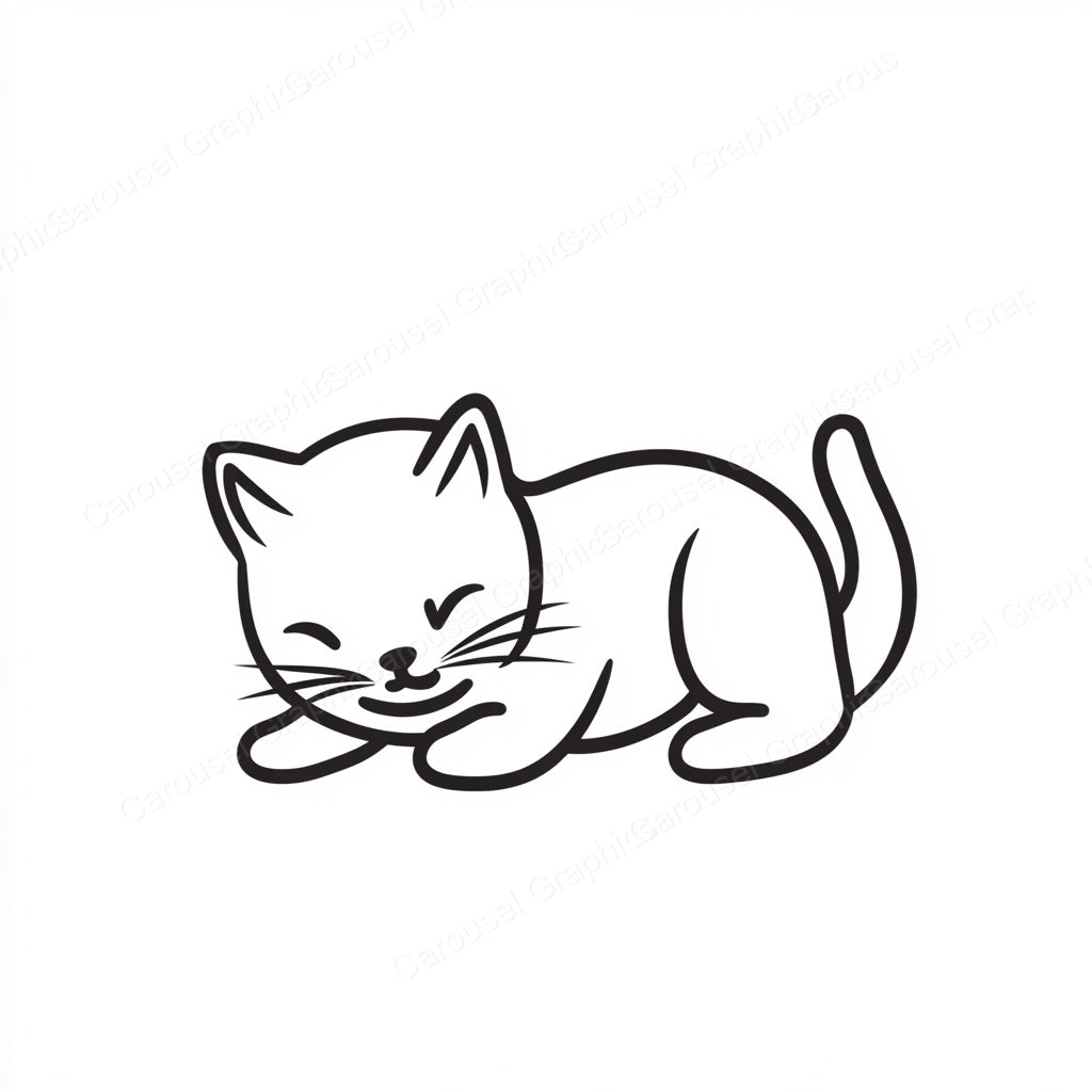Kitten Vector Graphic preview