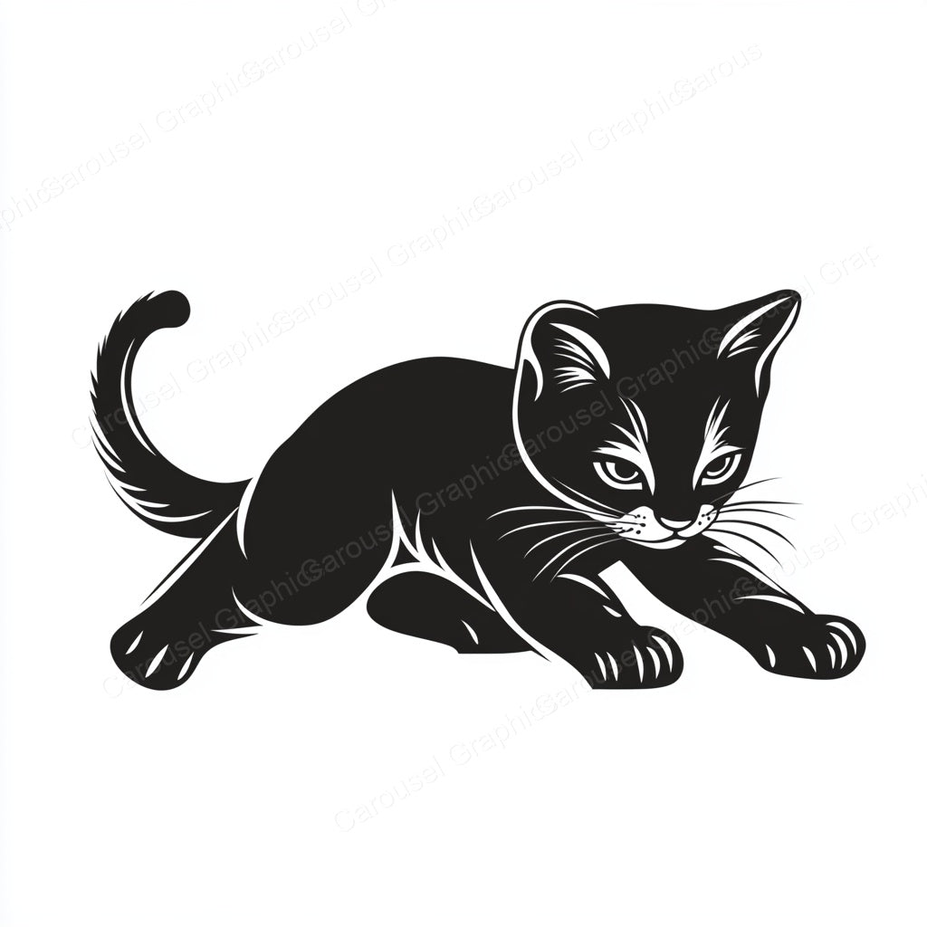 Kitten Vector Graphic preview