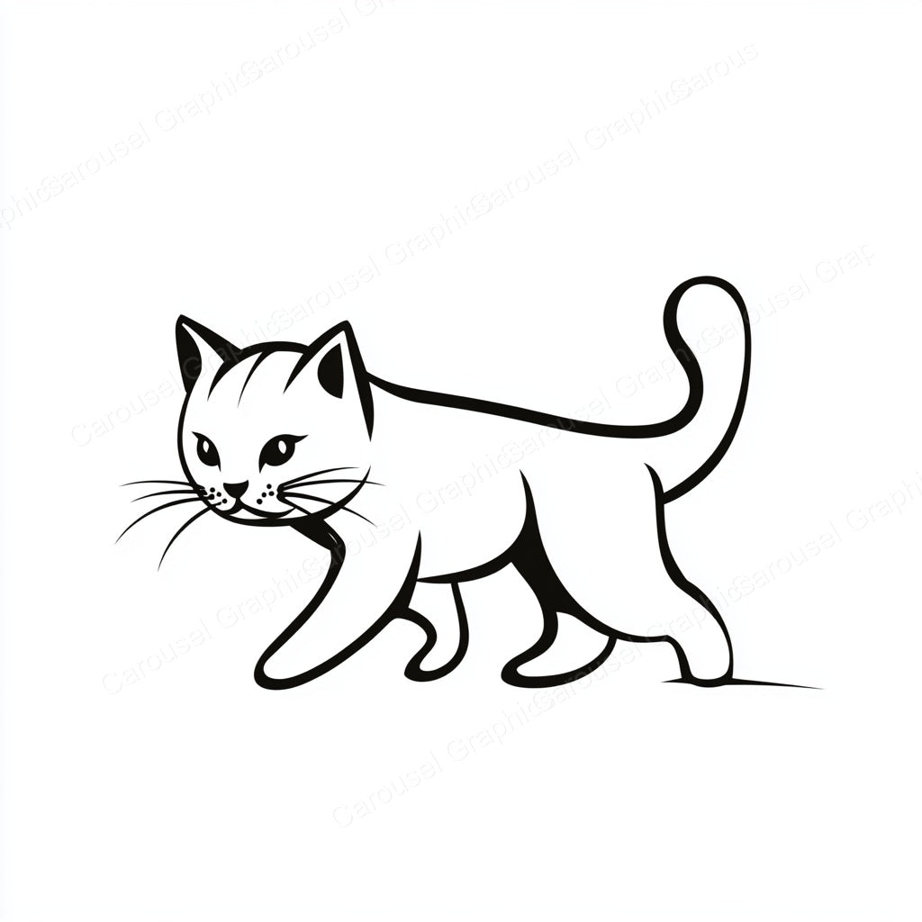 Kitten Vector Graphic preview
