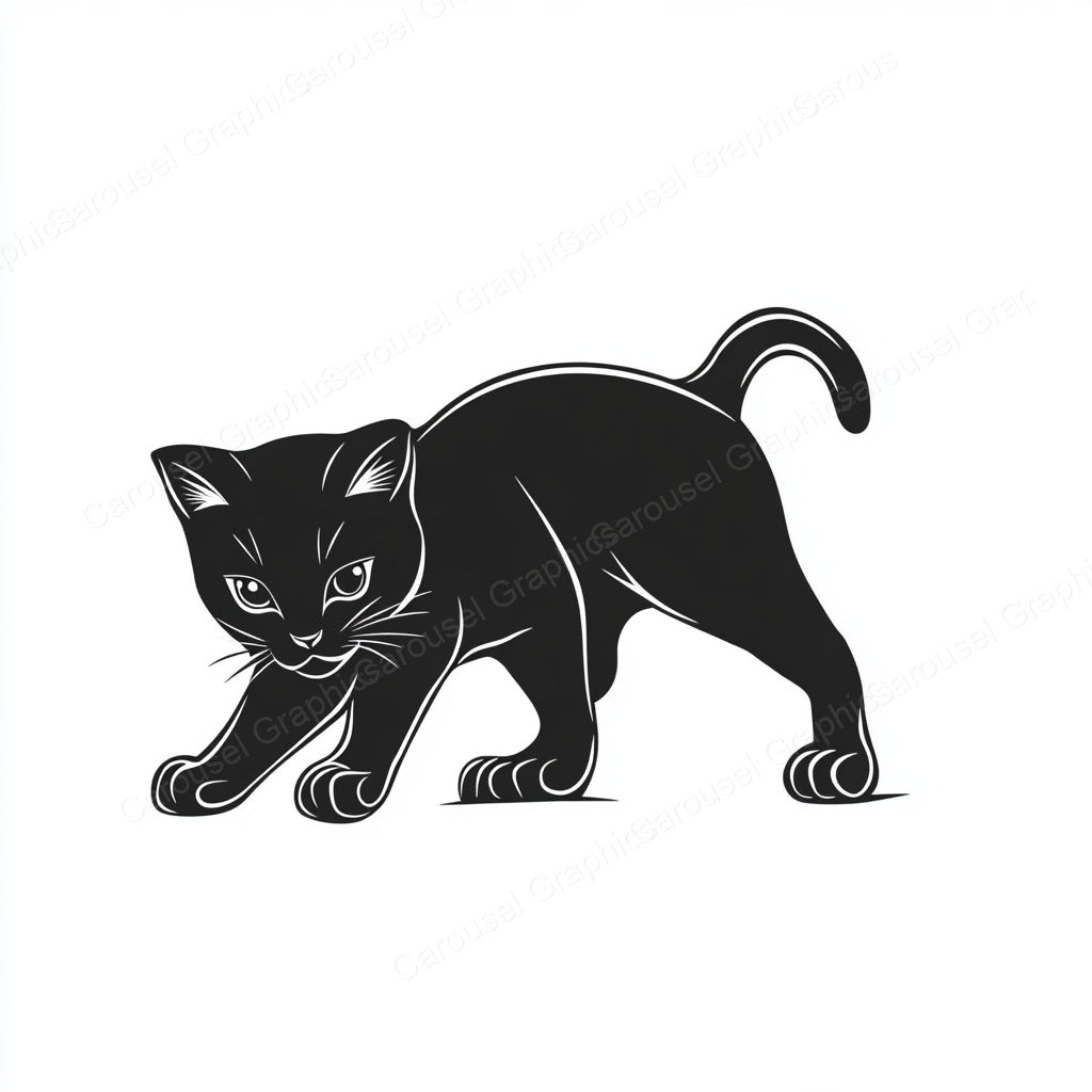 Kitten Vector Graphic preview