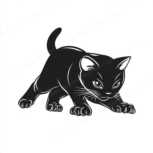 Kitten Vector Graphic preview