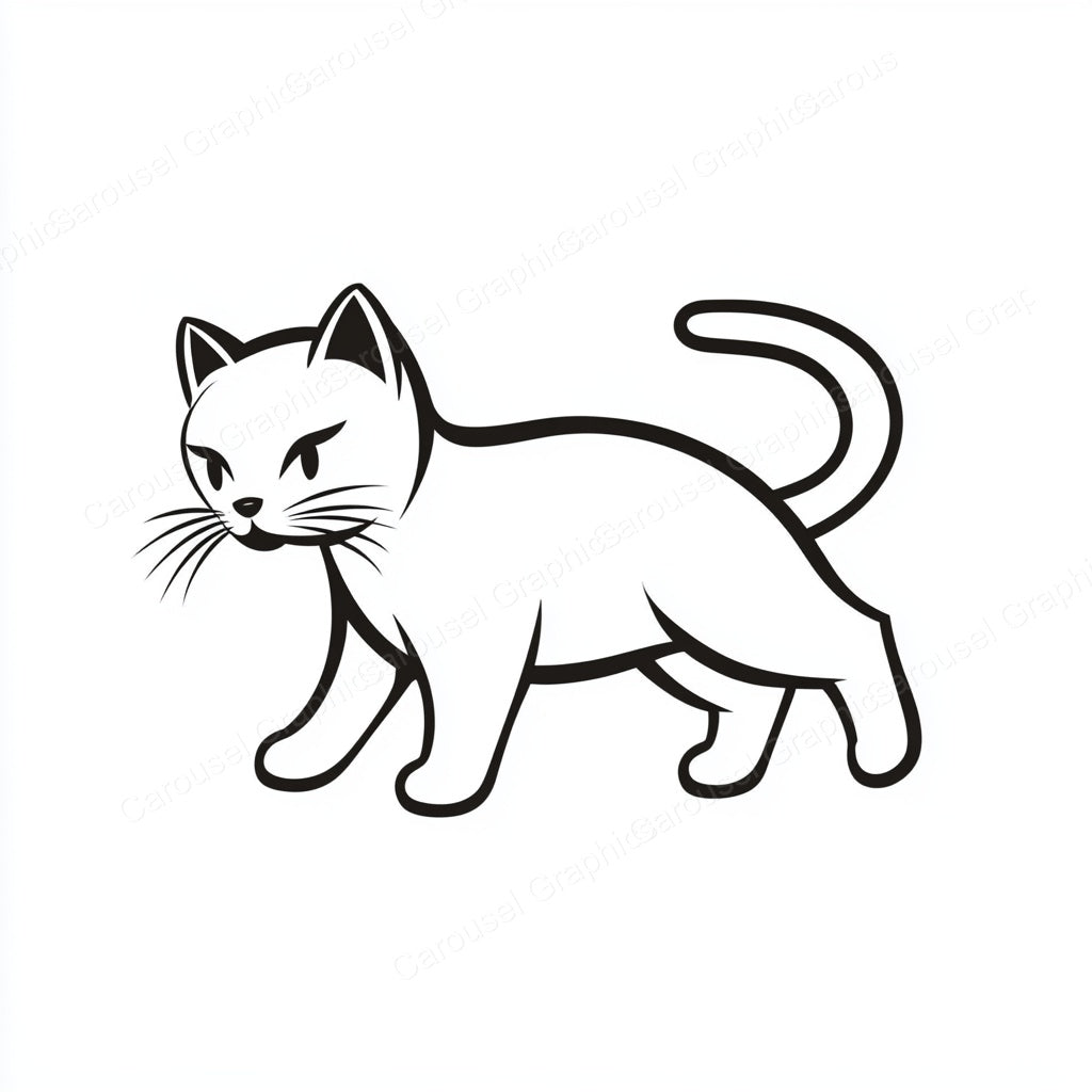 Kitten Vector Graphic preview