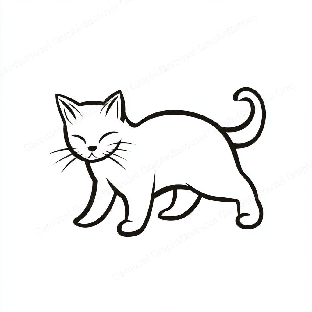 Kitten Vector Graphic preview