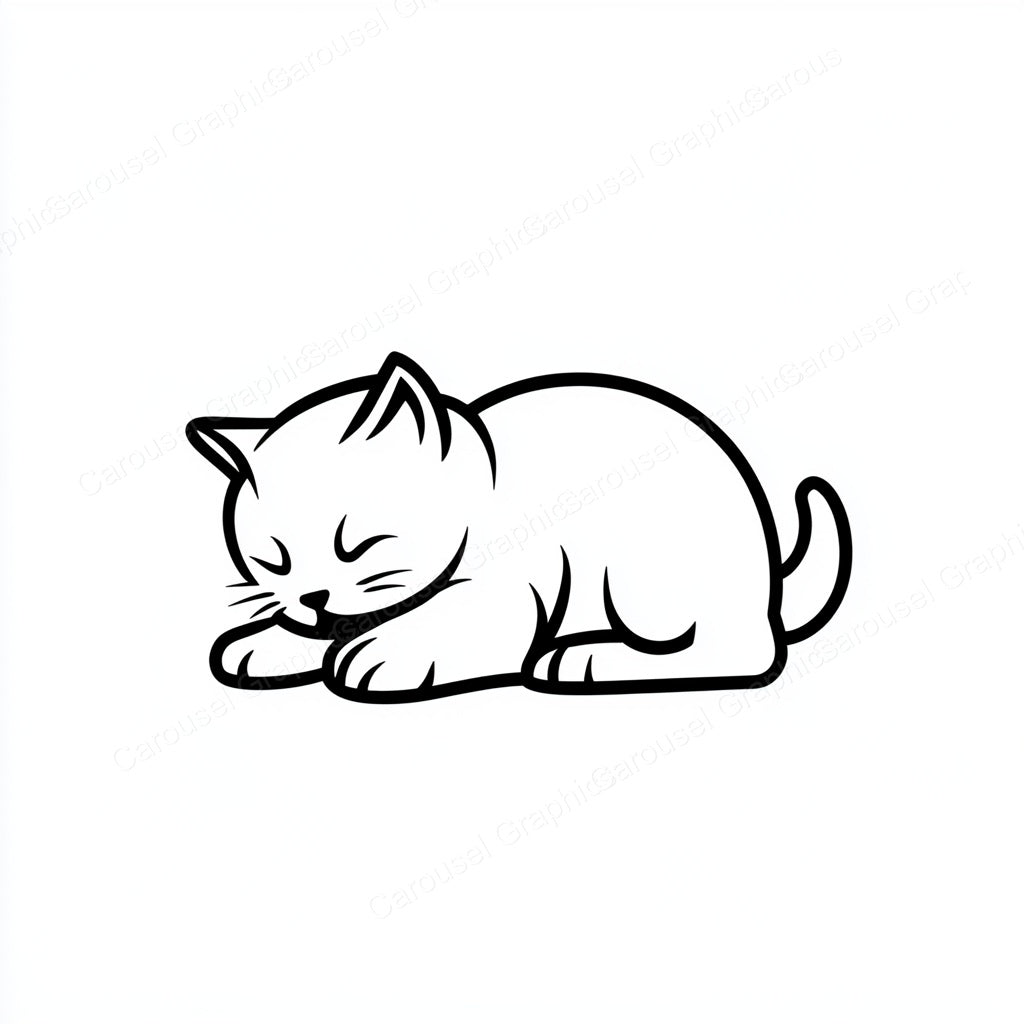Kitten Vector Graphic preview