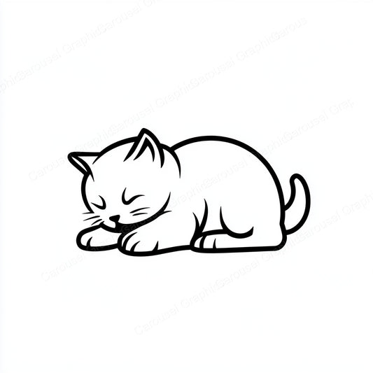 Kitten Vector Graphic preview
