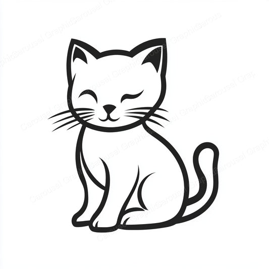 Kitten Vector Graphic preview