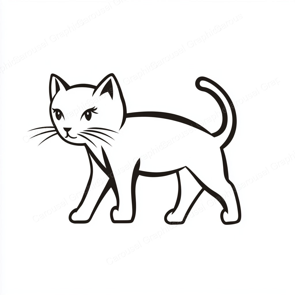 Kitten Vector Graphic preview