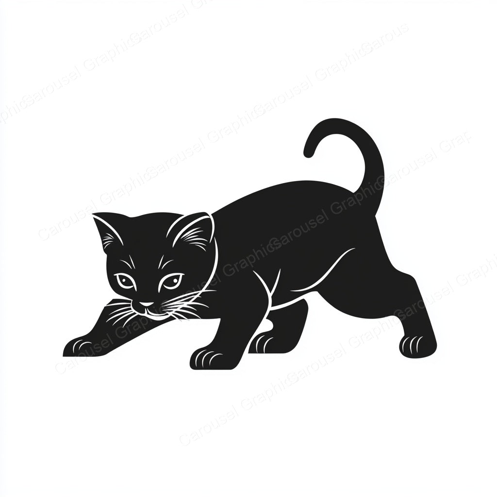 Kitten Vector Graphic preview
