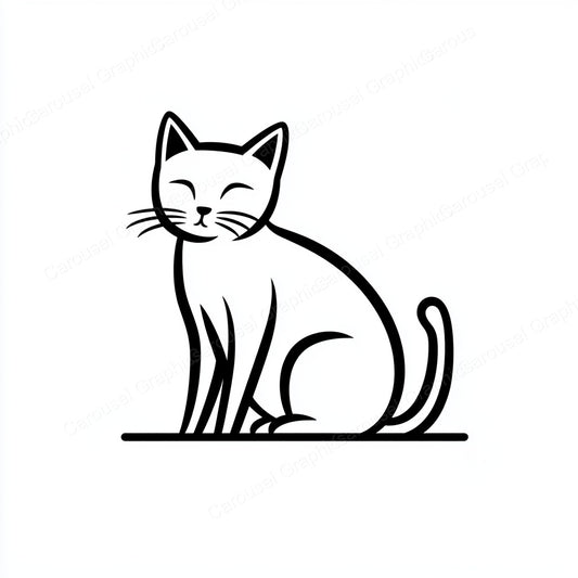 Kitten Vector Graphic preview