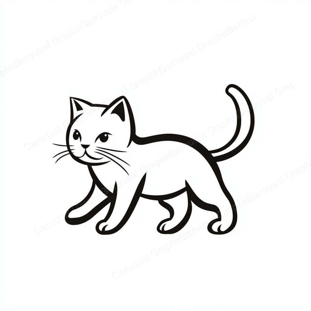 Kitten Vector Graphic preview