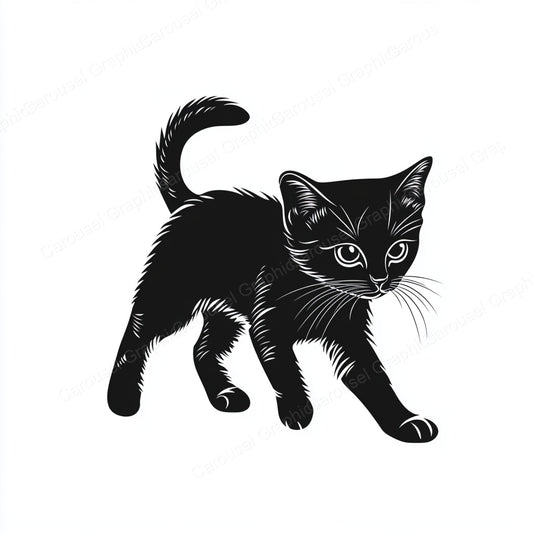 Kitten Vector Graphic preview