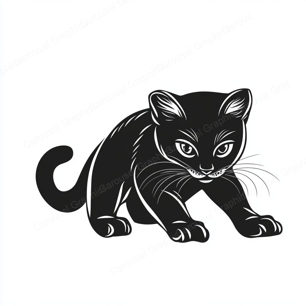 Kitten Vector Graphic preview