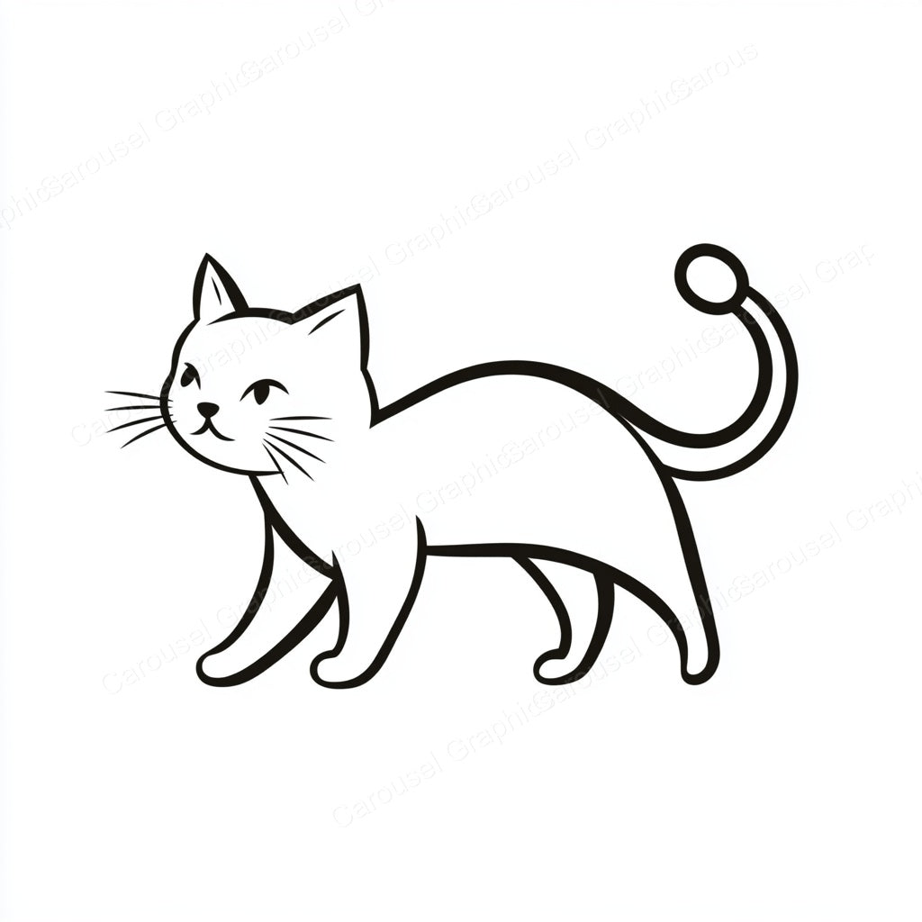 Kitten Vector Graphic preview