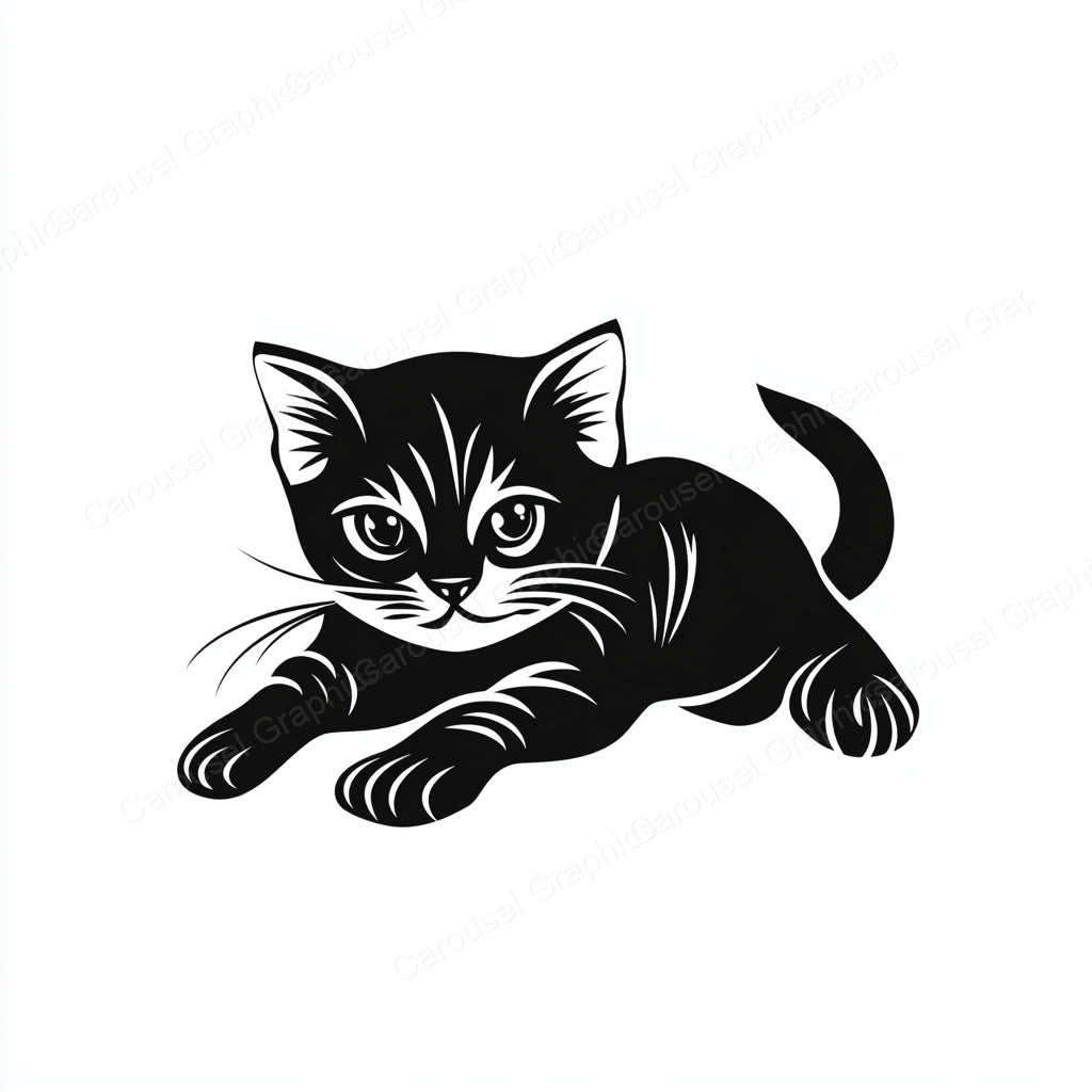 Kitten Vector Graphic preview