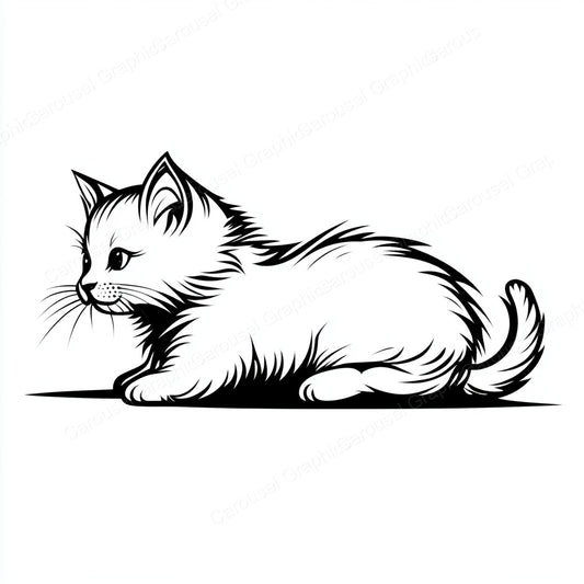 Kitten Vector Graphic preview