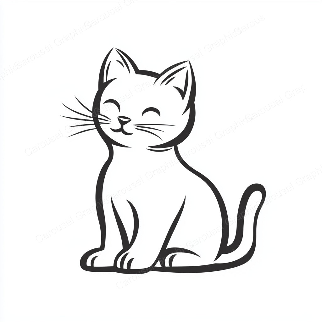 Kitten Vector Graphic preview