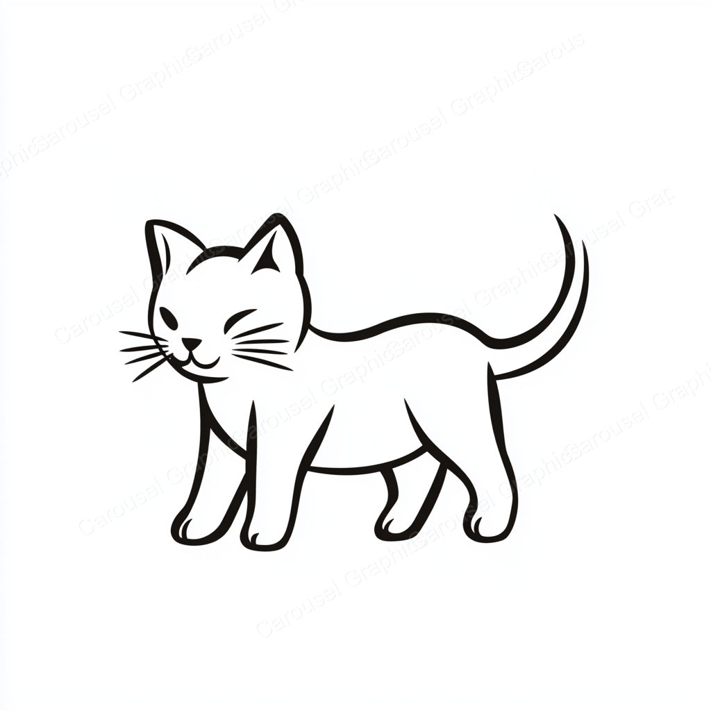 Kitten Vector Graphic preview