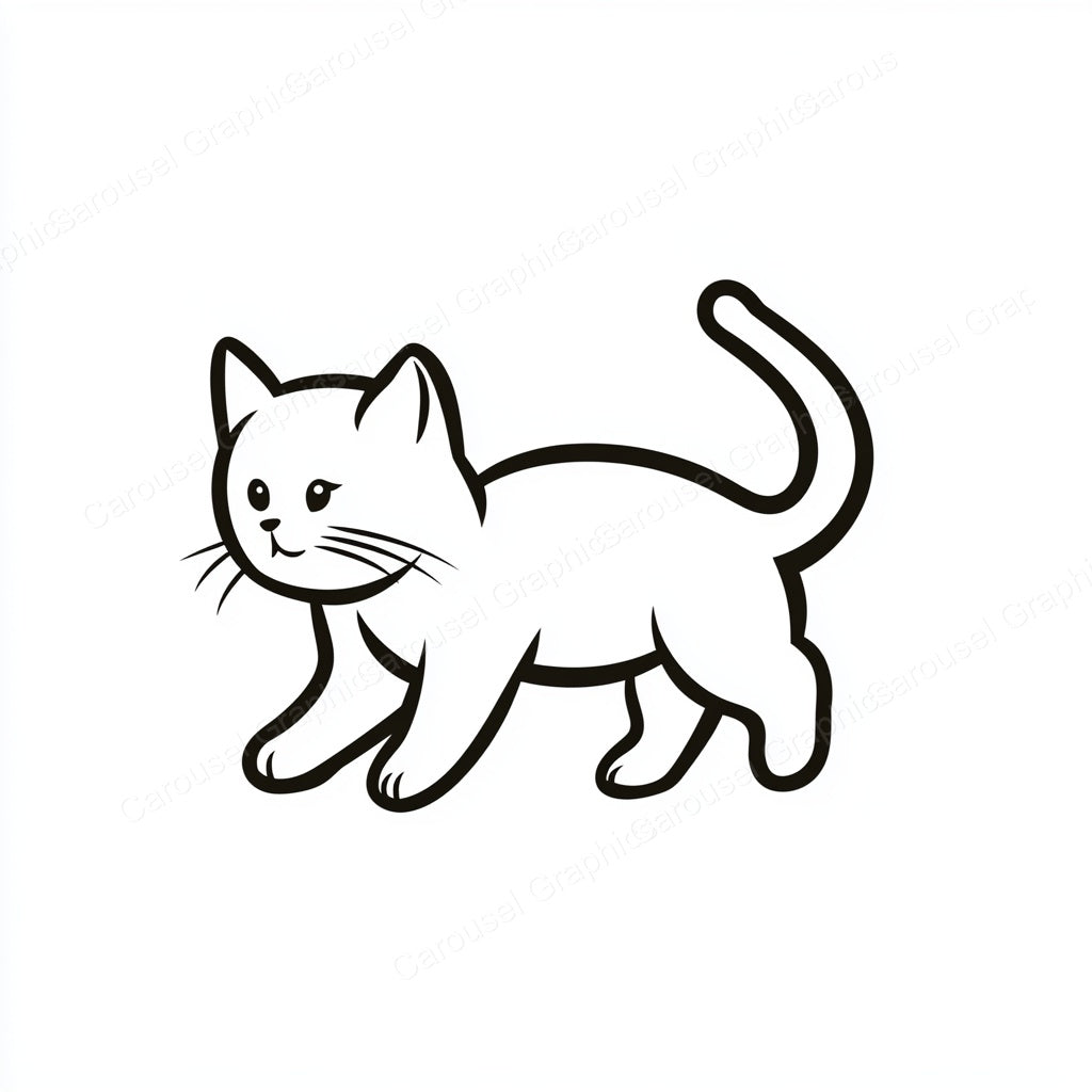 Kitten Vector Graphic preview