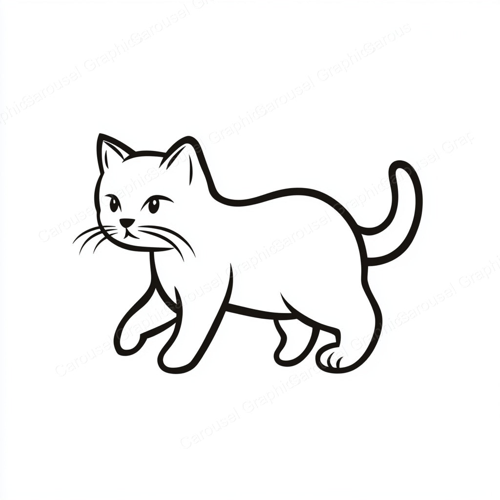 Kitten Vector Graphic preview
