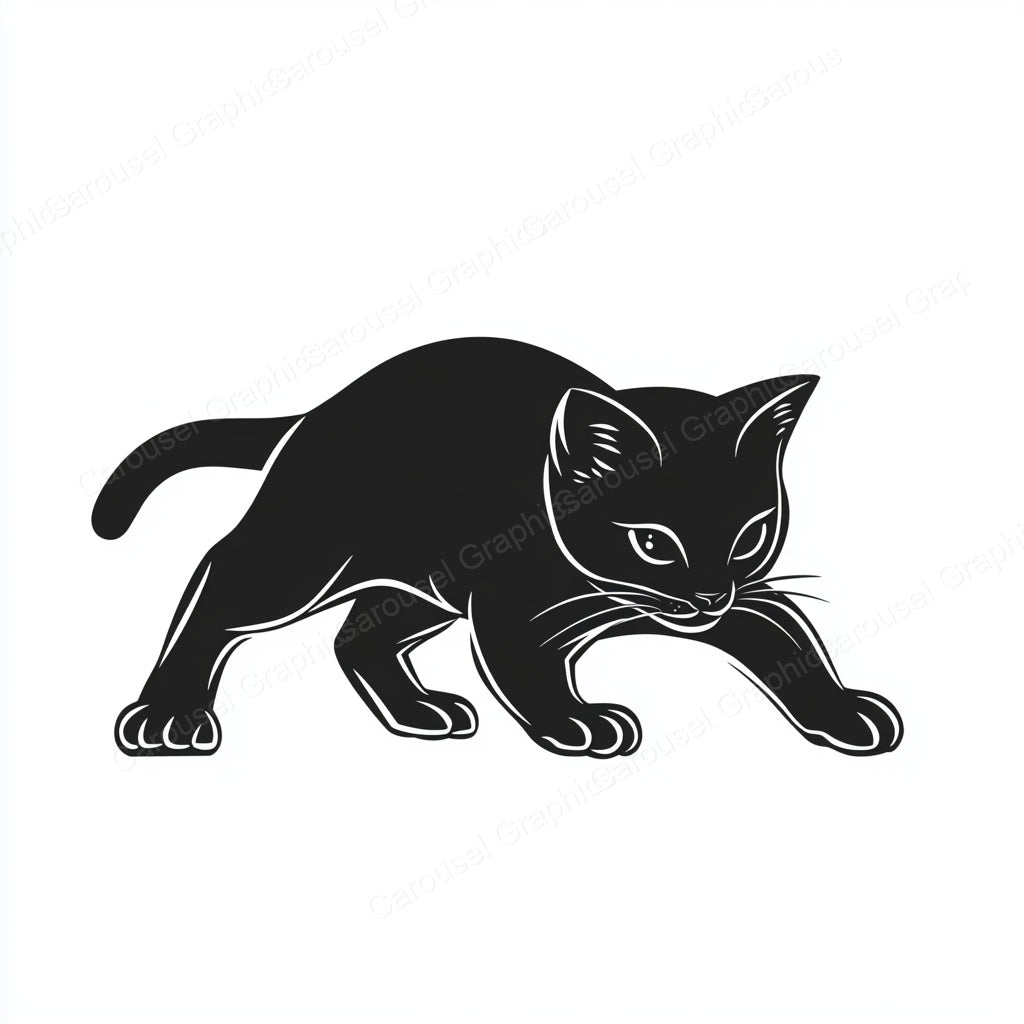Kitten Vector Graphic preview