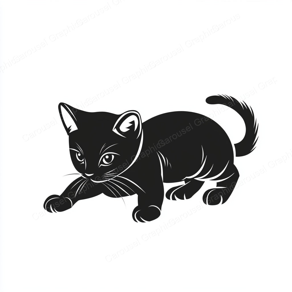 Kitten Vector Graphic preview