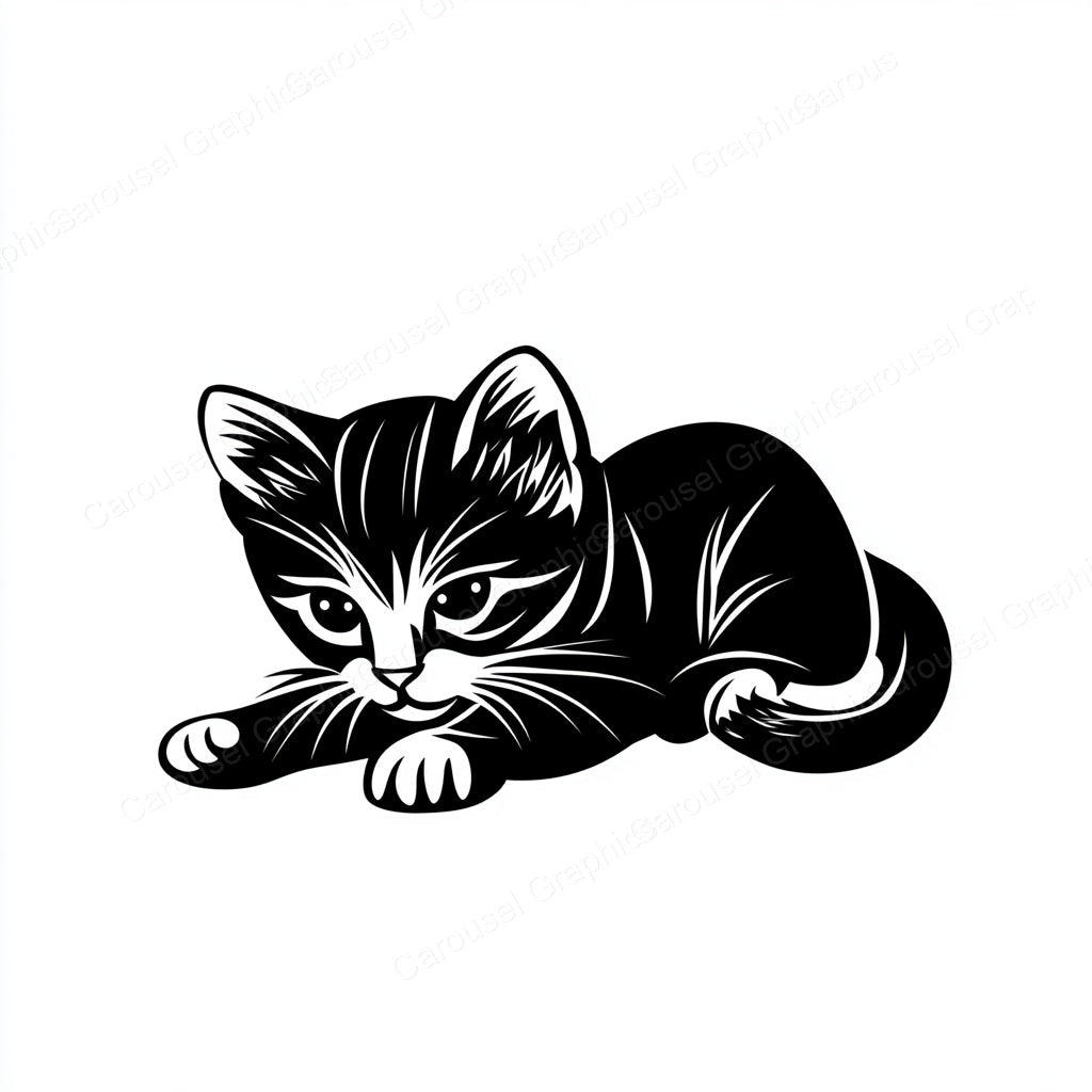 Kitten Vector Graphic preview