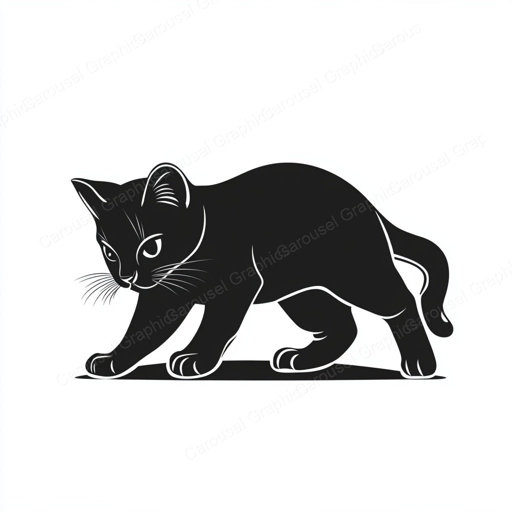 Kitten Vector Graphic preview