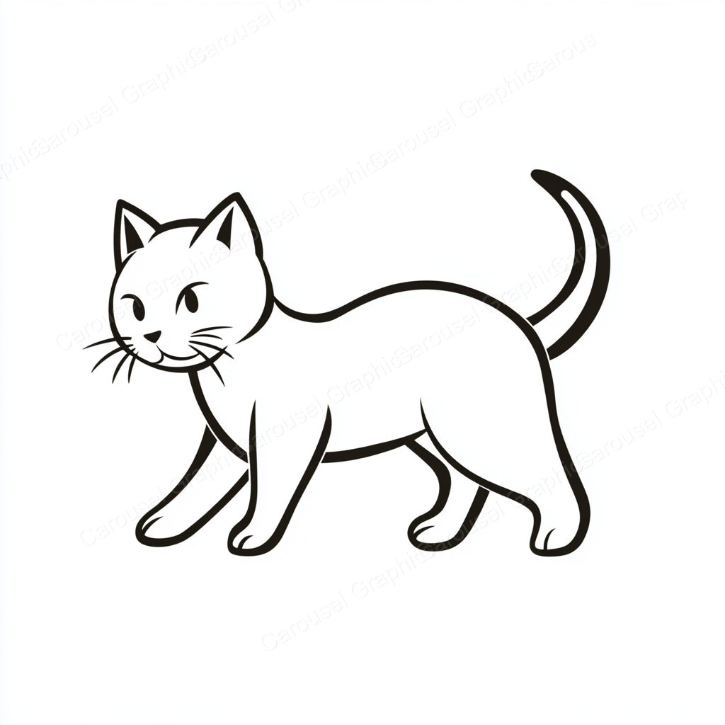 Kitten Vector Graphic preview