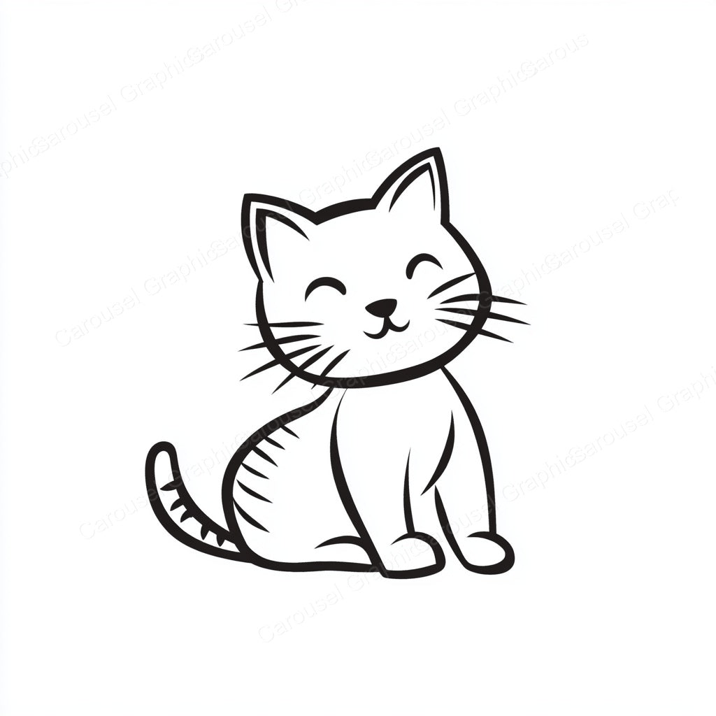 Kitten Vector Graphic preview