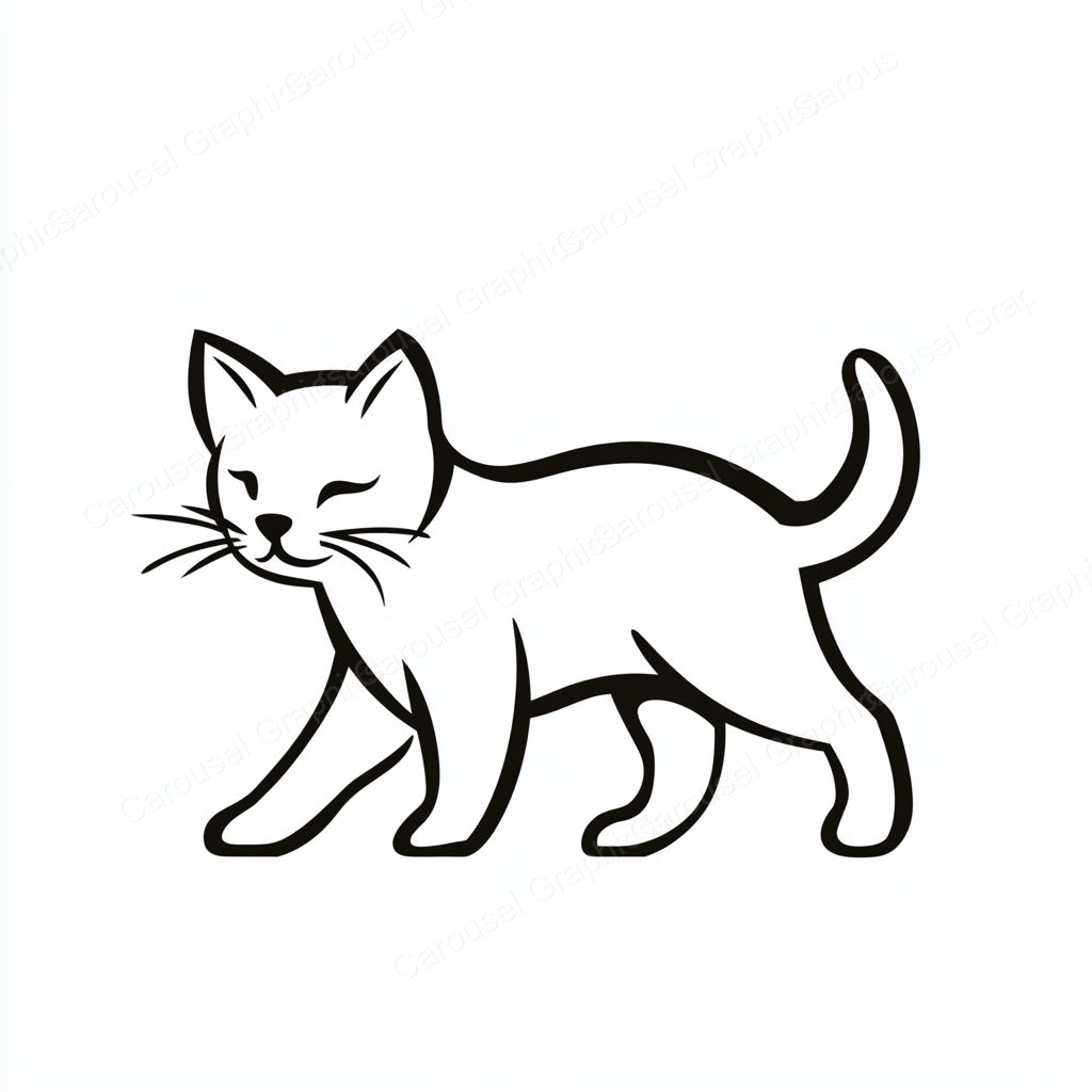 Kitten Vector Graphic preview