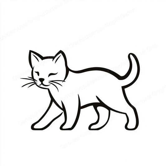 Kitten Vector Graphic preview
