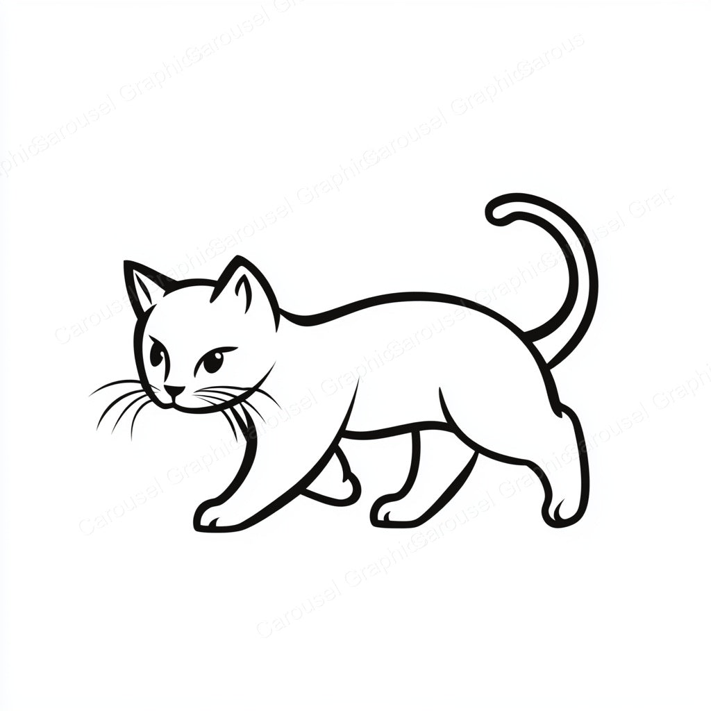 Kitten Vector Graphic preview
